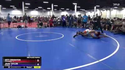 119 lbs Placement Matches (16 Team) - Jett Creighton, California vs Javin Taylor, Florida