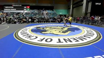 165 lbs 3rd Place Match - Jamison French, Del Oro vs Seth Wynn, Lebanon