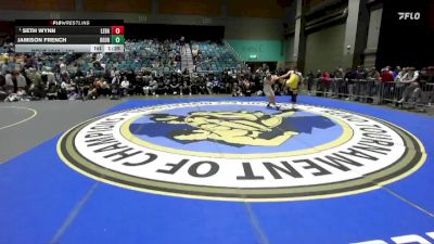 165 lbs 3rd Place Match - Jamison French, Del Oro vs Seth Wynn, Lebanon