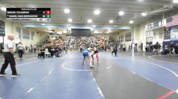 132 lbs Champ. Round 1 - Miguel Calderon, El Toro vs Daniel Diaz-Bentancor, Santa Monica