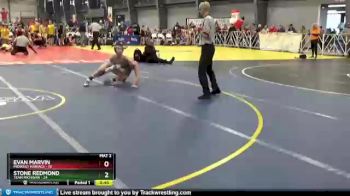 92 lbs Round 1 - Evan Marvin, Midwest Maniacs vs Stone Redmond, Team Michigan
