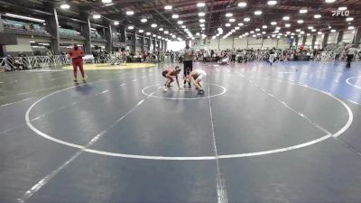 96 lbs Round 3 (12pm Friday) - Drake Gonzalez, Cali Red vs Mac Burns, Dynasty Black