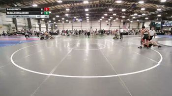 105 lbs Consi Of 8 #1 - Rai Quinata, WA vs Teague Ramaeker, MT