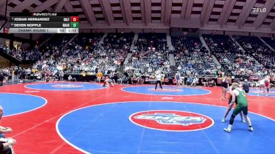 4A-215 lbs Champ. Round 1 - Josian Hernandez, Dalton vs Deven Nopple, Walnut Grove