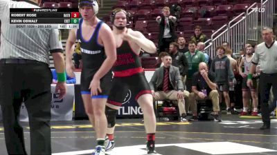 285 lbs First Round - Robert Rose, Hatboro-Horsham vs Kevin Oswalt, Exeter