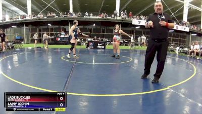 163 lbs Round 3 (8 Team) - Jade Buckles, South Carolina vs Lainy Jochim, North Dakota