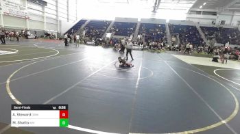 52 lbs Semifinal - Alfie Steward, Dominate WC vs Mackenzie Shatto, Invictus