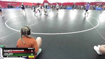 120 lbs Round 5 (6 Team) - Lydia King, Team Green vs Elizabeth Rademacher, Team Pink