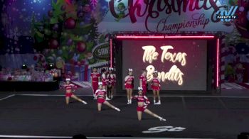 The Texas Bandits - CODE BLACK [2023 L4 Senior Coed - D2 Day 1] 2023 Spirit Celebration Christmas Grand Nationals