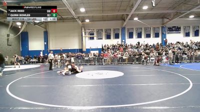 190 lbs Round Of 16 - Jack Reed, Carver vs Quinn Bowles, Boston Latin