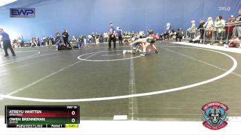 100 lbs 5th Place Match - Atreyu Whitten, Open Mats vs Owen Brenneman, SlyFox