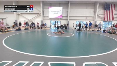 215 lbs William Been III, Missouri vs Brady Grier, Iowa Blue