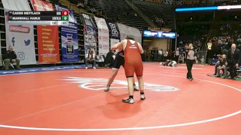 285 Class 1 lbs Cons. Round 3 - Caden Mettlach, Bishop DuBourg vs Marshall Kable, Centralia