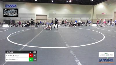 69 lbs Rr Rnd 3 - Adam Husk Jr., Askren Wrestling Academy - (A) vs Marcelo Saldate, Gold Rush Wrestling