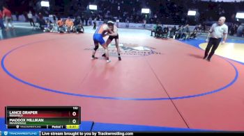 132 lbs Cons. Round 4 - Lance Draper, Ridgefield vs Maddox Millikan, Meadowdale