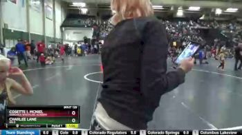 39-41 lbs Round 2 - Charlee Lane, BRLD vs Cosette I. McNiel, Nebraska Wrestling Academy