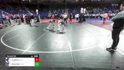 138 lbs Round Of 32 - Luke Coelho, Belmont vs Ivan Sanchez, Methuen