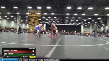 220 lbs Semifinal - Albert Butler, GA vs Leo Meyer, IL