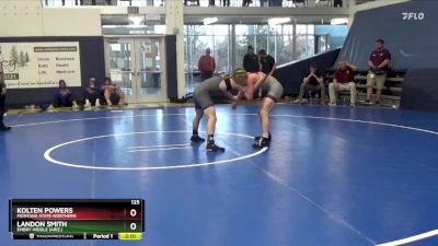 125 lbs Cons. Round 2 - Kolten Powers, Montana State-Northern vs Landon Smith, Embry-Riddle (Ariz.)