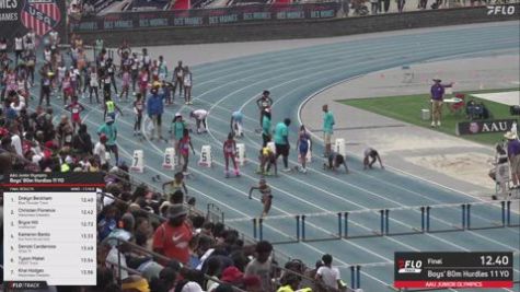 2026 AAU Junior Olympic Games - Youth Girls' 100m Hurdles, Finals 1 - Age 12