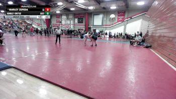 155 lbs Cons. Round 6 - Marley Zepeda, Santa Ana vs EMILY ORTIZ, Northview