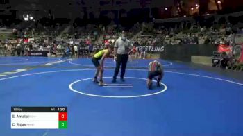 110 lbs Prelims - Sonny Amato, Badwc vs Carlos Rojas, Pomona Elite