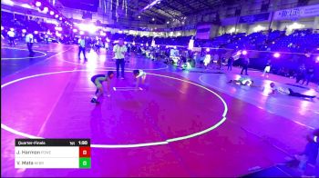 61 lbs Quarterfinal - Jaycie Harmon, Powerhouse Wrestling vs Victor Mata, Nebraska Elite