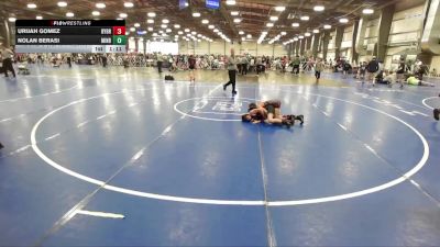 84 lbs Round 3 (12pm Friday) - Urijah Gomez, Backyard Brawlers vs Nolan Berasi, Minion Black