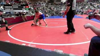 130 lbs Round 1 - Gabriel Joy, Van Buren High School Wrestling vs Emmanuel Kearns, Saints Wrestling Club