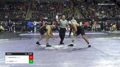 285 lbs Prelims - Tony Valentino, Brown vs Josh Hokit, Fresno State