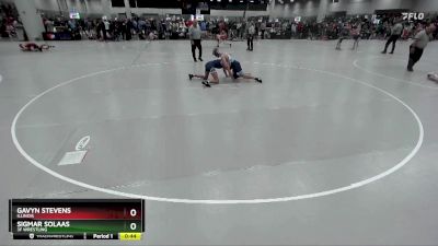 132 lbs Cons. Round 3 - Gavyn Stevens, Illinois vs Sigmar Solaas, 3F Wrestling