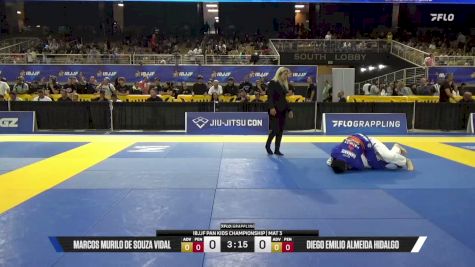 Marcos Murilo De Souza Vidal vs Diego Emilio Almeida Hidalgo 2026 Pan Kids Jiu-Jitsu IBJJF Championship