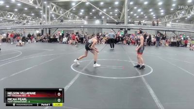 88 lbs Round 1 (4 Team) - Nelson Villafane, Mat Assassins Red vs Micah Pearl, Team Germantown