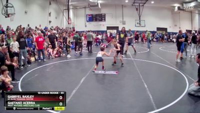 65 lbs Quarterfinal - Gabryel Baxley, KC Elite Training Center vs Gaetano Acerra, West Wateree Wrestling Club