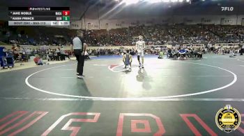 B5A-113 lbs Cons. Round 1 - Jake Noble, MacArthur vs Kash Prince, Glenpool