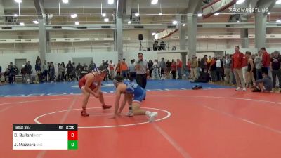 Quarterfinal - Daniel Bullard, NC State vs Joey Mazzara, UNC Unattached