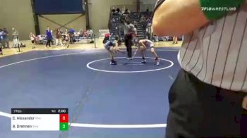 77 lbs Semifinal - Carson Alexander, Guerrilla Wrestling Academy vs Bryson Drennen, Grindhouse Wrestling