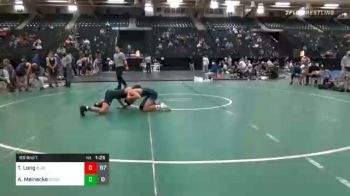 126 lbs Prelims - Travis Long, Black Fox Academy vs Alex Meinecke, GI Grapplers Gold