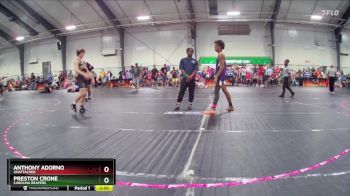 150 lbs Semifinal - Preston Crone, Carolina Reapers vs Anthony Adorno, Unattached