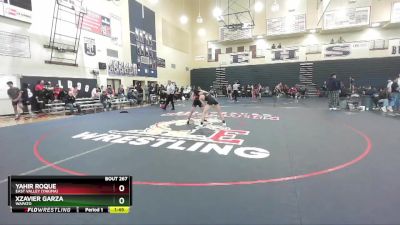 106 lbs Semifinal - Xzavier Garza, Wapato vs Yahir Roque, East Valley (Yakima)