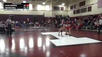 120 lbs 3rd Place Match - Morgan Krall, Independence vs Chloe Adamson, Linn-Mar