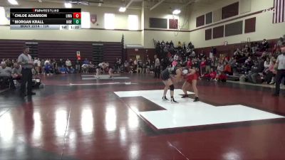 120 lbs 3rd Place Match - Morgan Krall, Independence vs Chloe Adamson, Linn-Mar