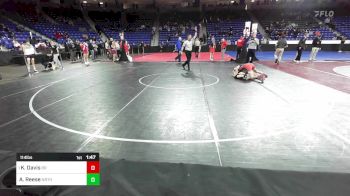 114 lbs Round Of 16 - Kennedie Davis, Bridgewater-Raynham vs Allison Reese, Northbridge