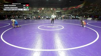 134 lbs Round Of 16 - Mario Calderon, Central vs Daniel Benevides, Highland HS