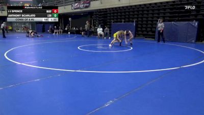 140 lbs Consi Of 8 #2 - J J Spence, Marydel vs Anthony Scarlato, Lewisberry