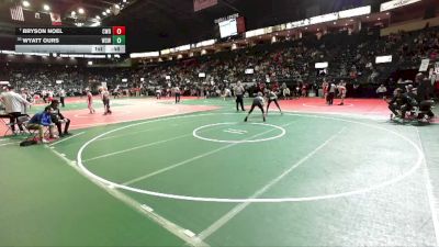 126 lbs Cons. Round 6 - Bryson Noel, CWD1 vs Wyatt Ours, WSW1