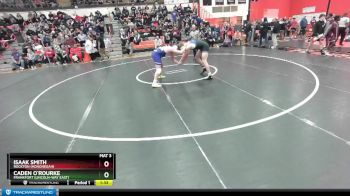 215 lbs Champ. Round 2 - Isaak Smith, Rockton (Hononegah) vs Caden O`Rourke, Frankfort (LINCOLN-WAY EAST)