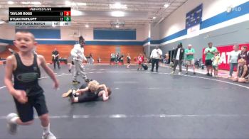 50 lbs 3rd Place Match - Taylor Ross, Summerville Take Down vs Dylan Rohloff, Summerville Take Down