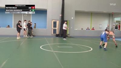 125 lbs Cons. Round 4 - Brayden Bohnsack, Air Force vs Payton Mills, Cowley College