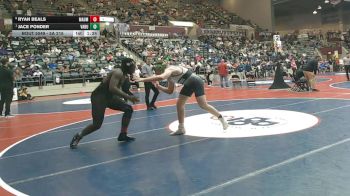 5A 215 lbs Quarterfinal - Jace Ponder, Van Buren vs Ryan Beals, Maumelle